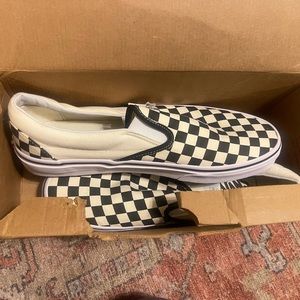 Checkered Vans